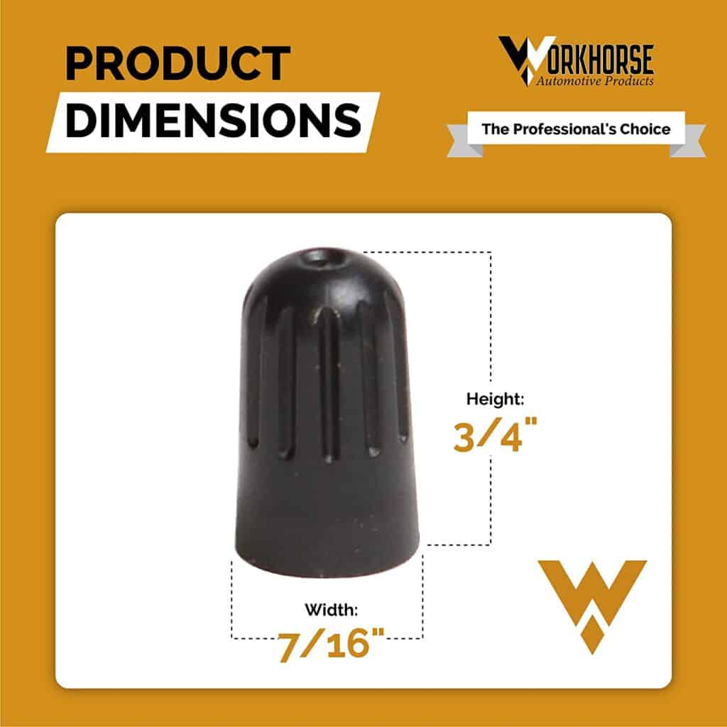 TPMS Tire Valve Stem Caps Pack Of 50 Featuring Secure Lock ORing For A