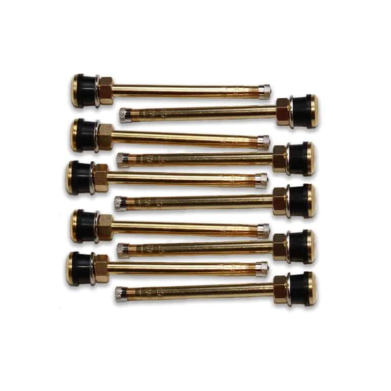 TR573 Truck Tire Valves, Replacement Truck Valve Stems, Pack of 10