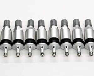 Aluminum TPMS Clamp-In Tire Valves 10 pack
